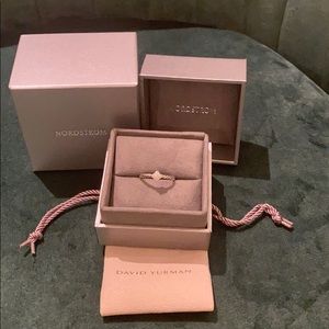David Yurman classic Quartrefoil ring size 8